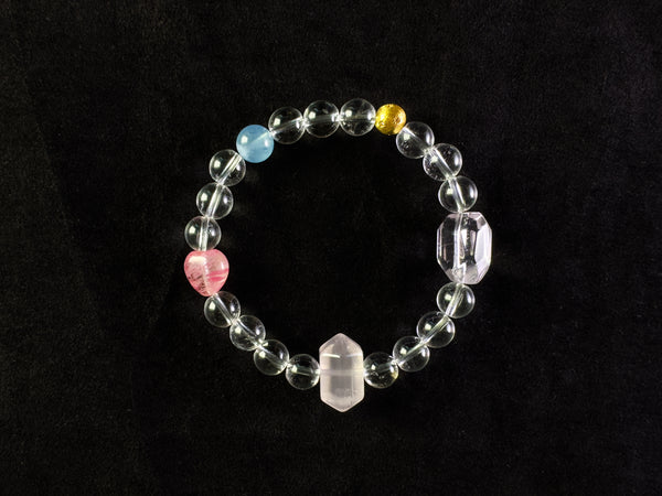 Five Luminaries Crystal Bracelet- Balance and Clearness